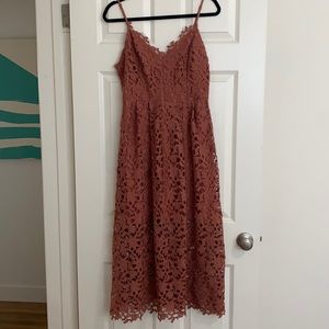 ASTR the Label Lace A Line Midi Dress - XL